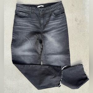 SO Juniors’ Straight High Rise Jeans (Size 11)